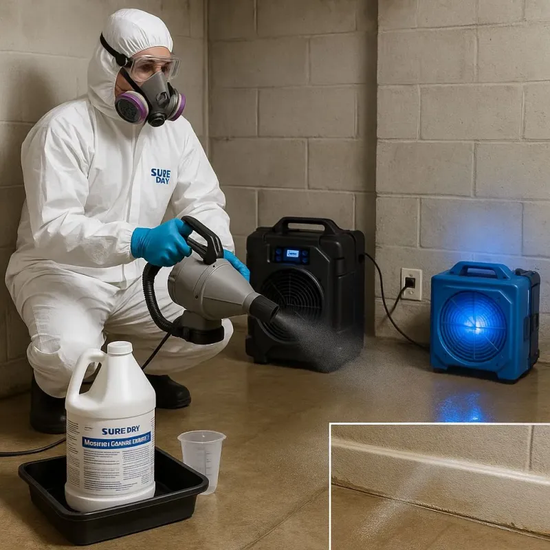 Sanitization and Odor Removal process in Bluefield, WV