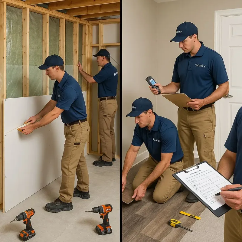 Repairs and Reconstruction process in Bluefield, WV