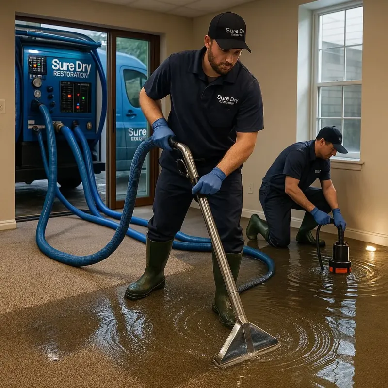 Water Extraction and Removal process in Bluefield, WV